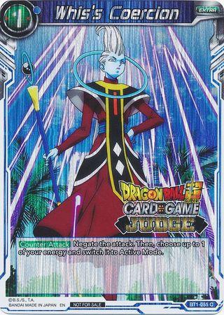 Whis's Coercion (BT1-055) [Judge Promotion Cards] - Doe's Cards