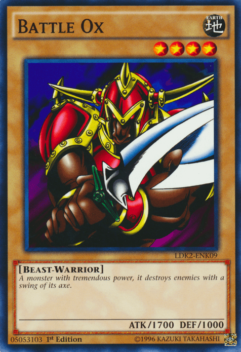 Battle Ox [LDK2-ENK09] Common - Doe's Cards