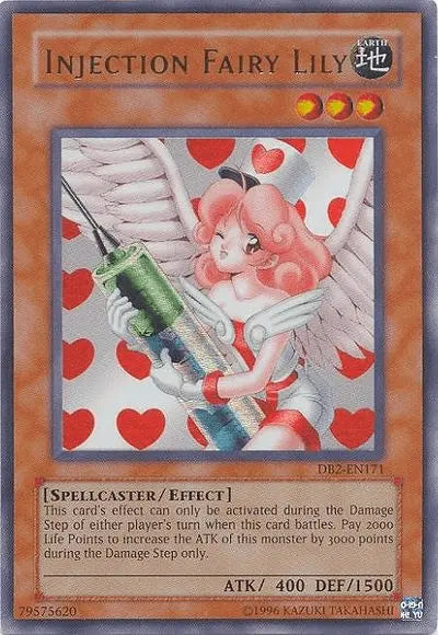 Injection Fairy Lily [DB2-EN171] Ultra Rare - Doe's Cards
