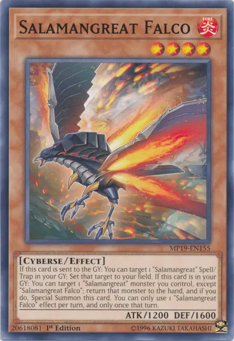 Salamangreat Falco [MP19-EN155] Common - Doe's Cards