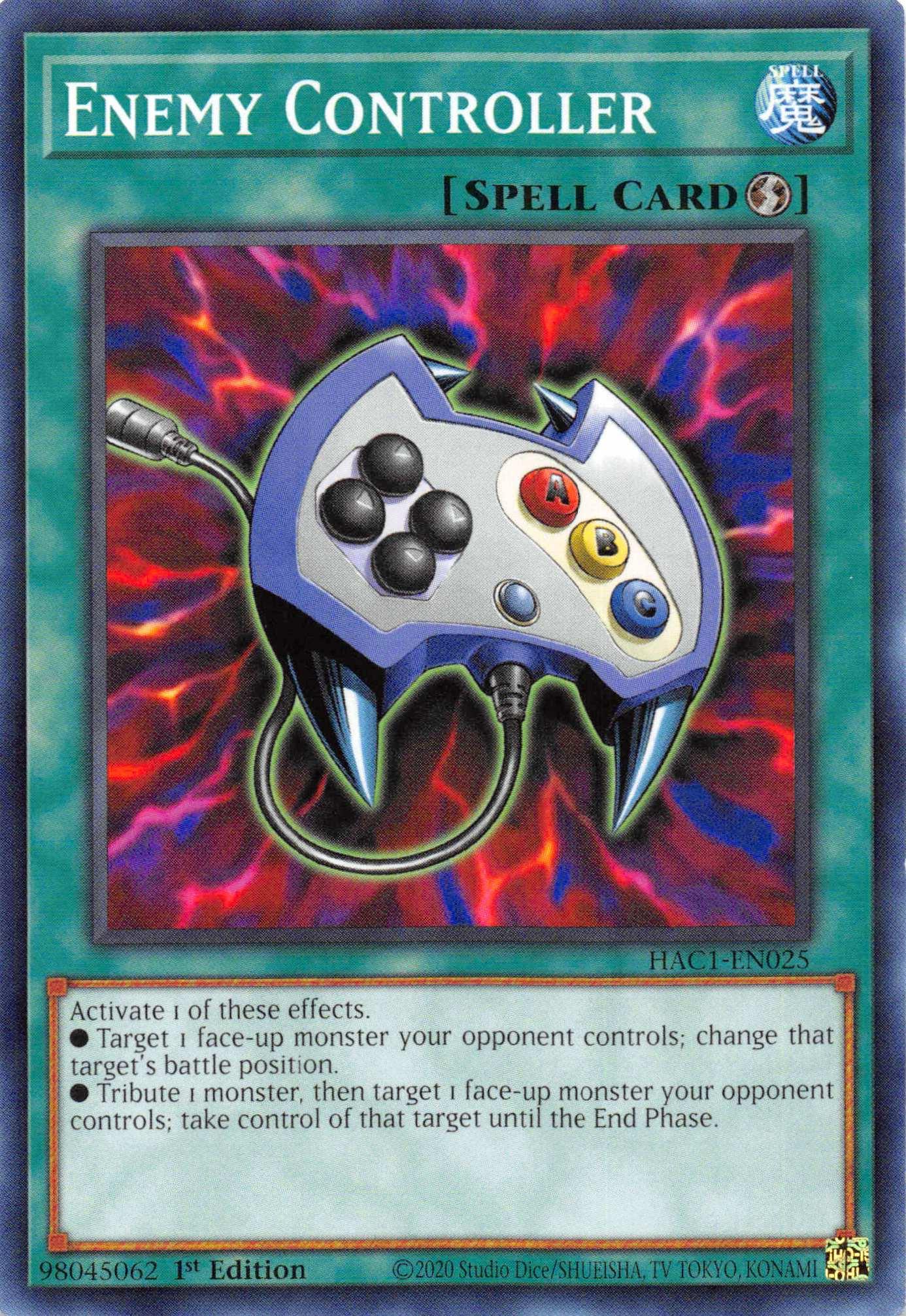 Enemy Controller [HAC1-EN025] Common - Doe's Cards
