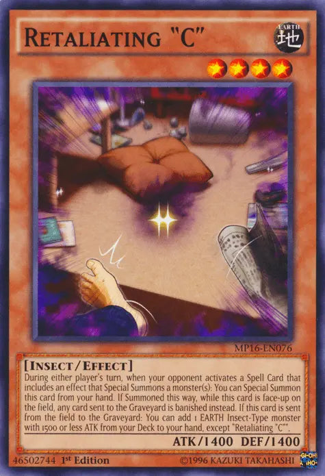 Retaliating "C" [MP16-EN076] Common - Doe's Cards