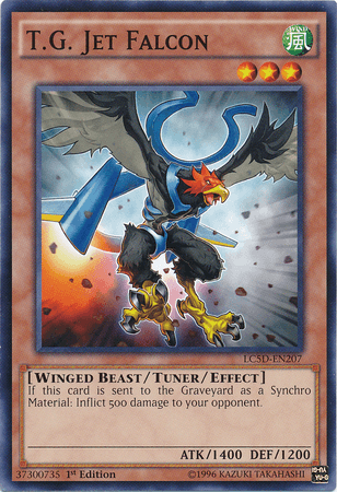 T.G. Jet Falcon [LC5D-EN207] Common - Doe's Cards