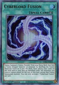 Cyberload Fusion (Green) [LDS2-EN035] Ultra Rare - Doe's Cards