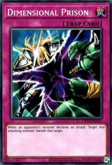 Dimensional Prison [OP13-EN023] Common - Doe's Cards