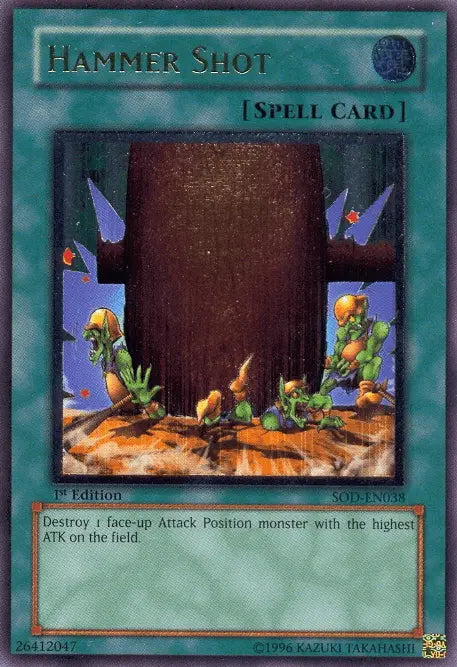 Hammer Shot [SOD-EN038] Ultimate Rare - Doe's Cards