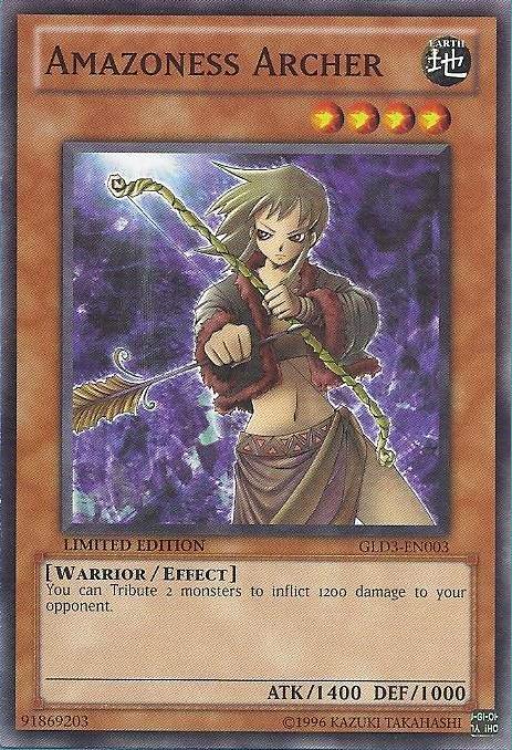 Amazoness Archer [GLD3-EN003] Common - Doe's Cards