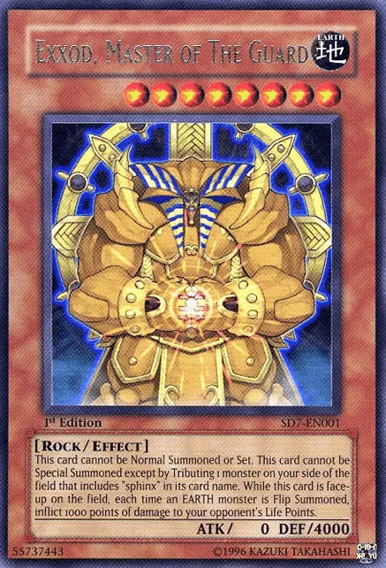 Exxod, Master of the Guard [SD7-EN001] Ultra Rare - Doe's Cards