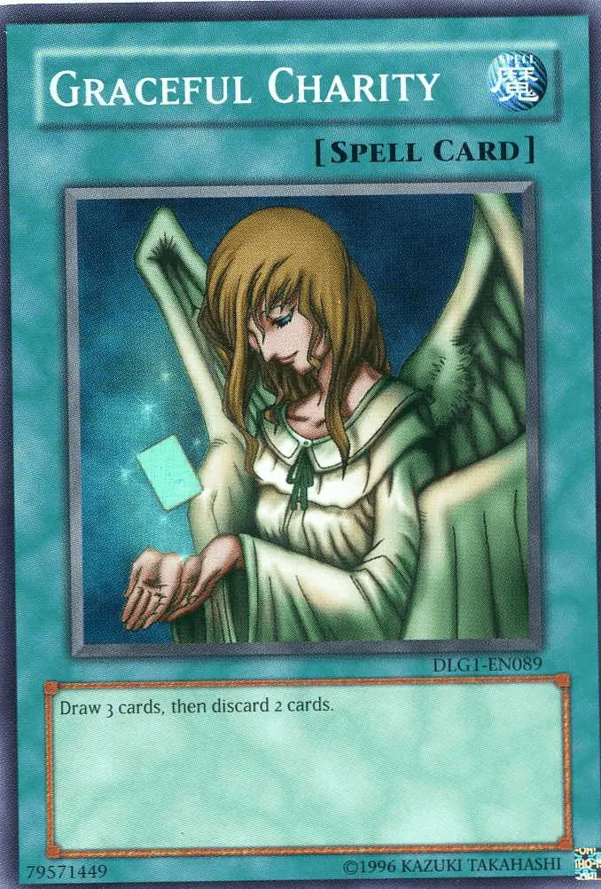 Graceful Charity [DLG1-EN089] Super Rare - Doe's Cards