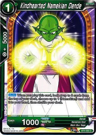 Kindhearted Namekian Dende (BT4-055) [Colossal Warfare] - Doe's Cards