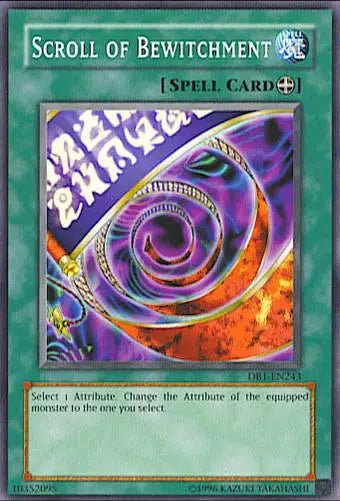 Scroll of Bewitchment [DB1-EN243] Common - Doe's Cards