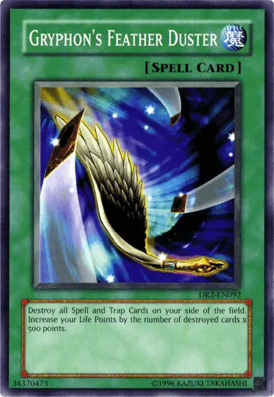 Gryphon's Feather Duster [DR2-EN092] Common - Doe's Cards