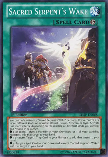 Sacred Serpent's Wake [SHSP-EN068] Common - Doe's Cards