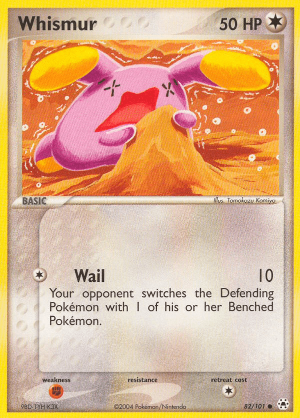 Whismur (82/101) [EX: Hidden Legends] - Doe's Cards