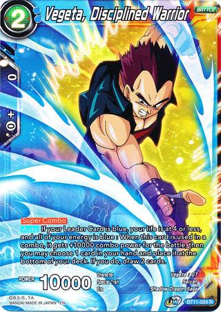 Vegeta, Disciplined Warrior (BT11-054) [Vermilion Bloodline] - Doe's Cards