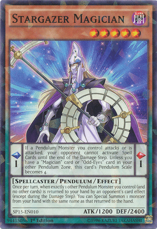 Stargazer Magician [SP15-EN010] Shatterfoil Rare - Doe's Cards