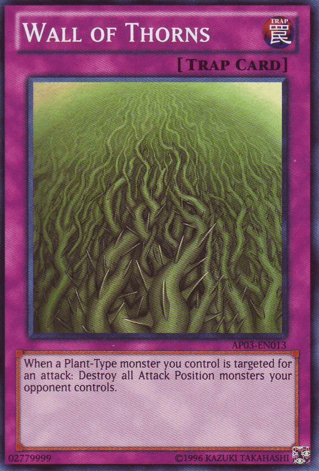 Wall of Thorns [AP03-EN013] Super Rare - Doe's Cards