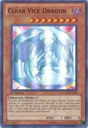 Clear Vice Dragon [LCGX-EN209] Super Rare - Doe's Cards