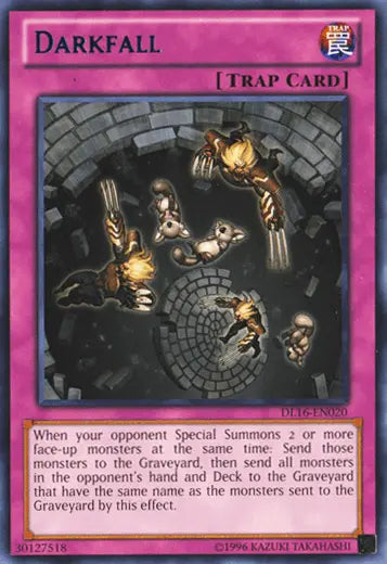 Darkfall (Blue) [DL16-EN020] Rare - Doe's Cards