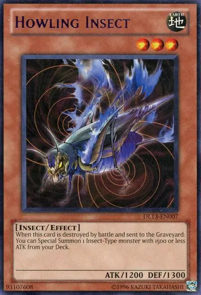 Howling Insect (Purple) [DL13-EN007] Rare - Doe's Cards