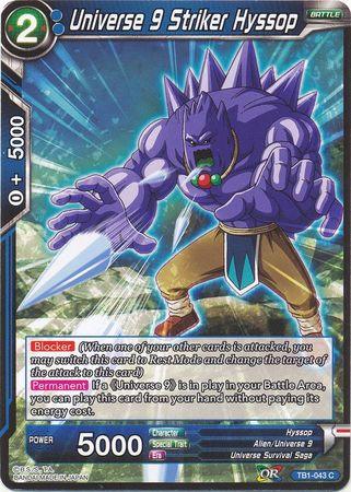 Universe 9 Striker Hyssop (TB1-043) [The Tournament of Power] - Doe's Cards