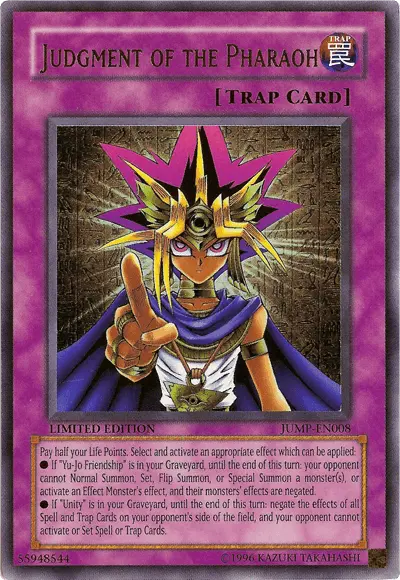 Judgment of the Pharaoh [JUMP-EN008] Ultra Rare - Doe's Cards