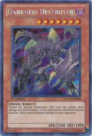 Darkness Destroyer [LCGX-EN204] Secret Rare - Doe's Cards