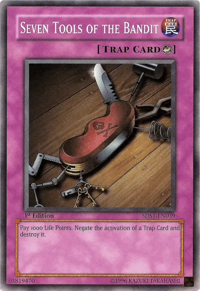 Seven Tools of the Bandit [5DS1-EN039] Common - Doe's Cards