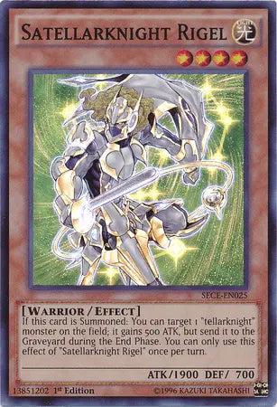Satellarknight Rigel [SECE-EN025] Super Rare - Doe's Cards
