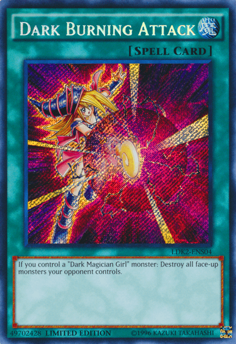 Dark Burning Attack [LDK2-ENS04] Secret Rare - Doe's Cards