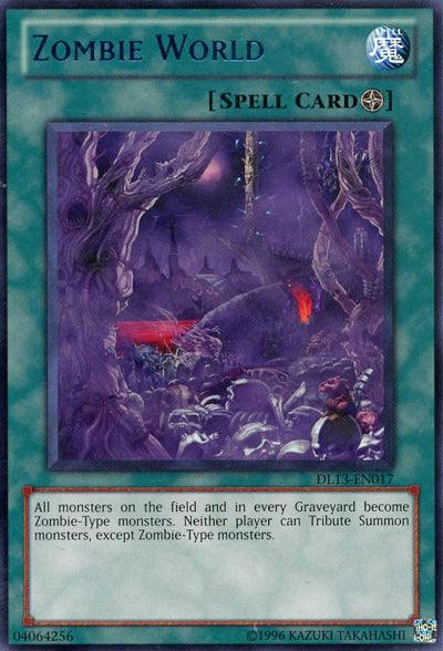 Zombie World (Purple) [DL13-EN017] Rare - Doe's Cards