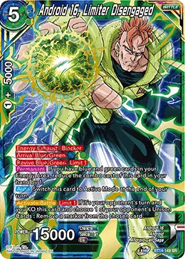 Android 16, Limiter Disengaged (BT14-149) [Cross Spirits] - Doe's Cards