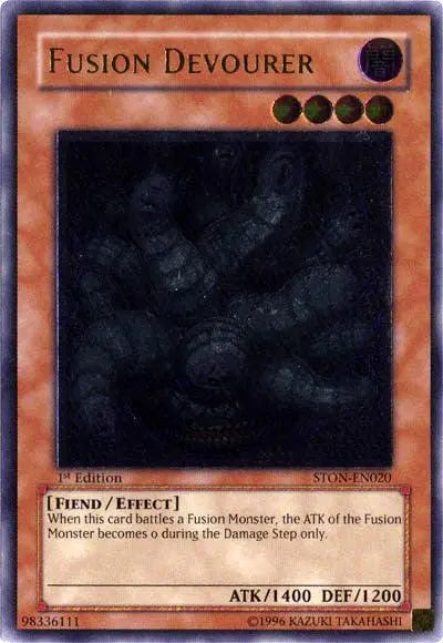 Fusion Devourer [STON-EN020] Ultimate Rare - Doe's Cards