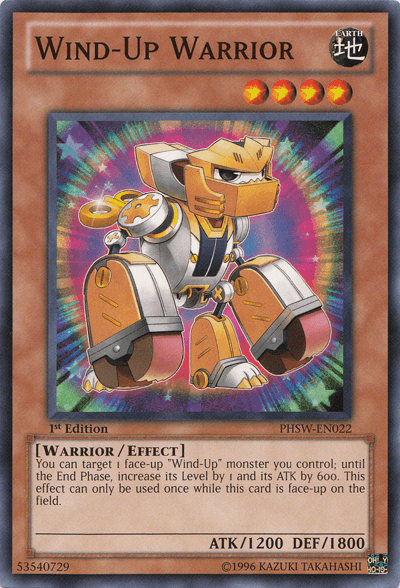 Wind-Up Warrior [PHSW-EN022] Common - Doe's Cards