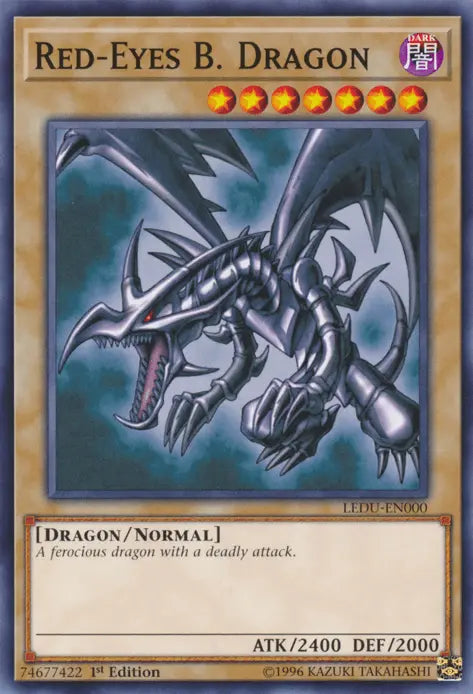 Red-Eyes B. Dragon [LEDU-EN000] Common - Doe's Cards