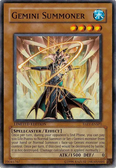 Gemini Summoner [TAEV-ENSP1] Super Rare - Doe's Cards