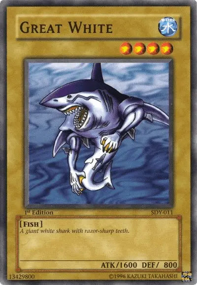 Great White [SDY-011] Common - Doe's Cards
