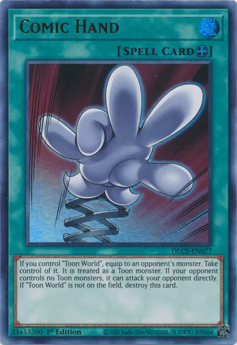 Comic Hand [DLCS-EN077] Ultra Rare - Doe's Cards