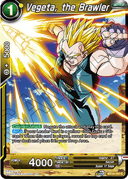 Vegeta, the Brawler (BT14-101) [Cross Spirits] - Doe's Cards