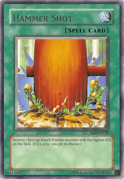 Hammer Shot [DR3-EN038] Rare - Doe's Cards