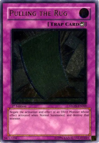 Pulling the Rug [STON-EN060] Ultimate Rare - Doe's Cards