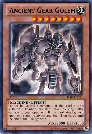 Ancient Gear Golem [BP02-EN035] Rare - Doe's Cards