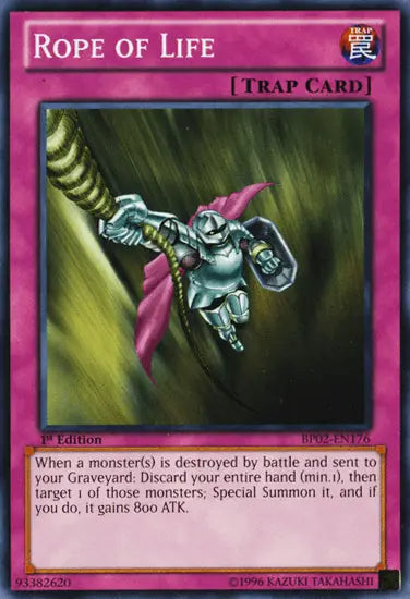 Rope of Life [BP02-EN176] Mosaic Rare - Doe's Cards
