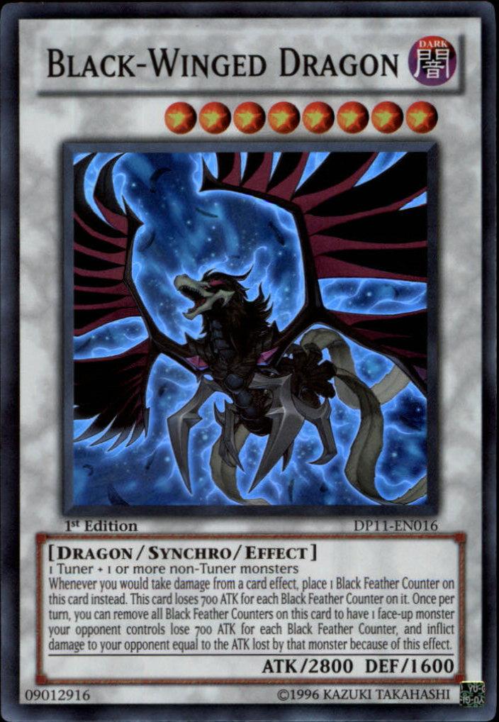 Black-Winged Dragon [DP11-EN016] Super Rare - Doe's Cards