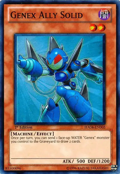 Genex Ally Solid [HA04-EN005] Super Rare - Doe's Cards