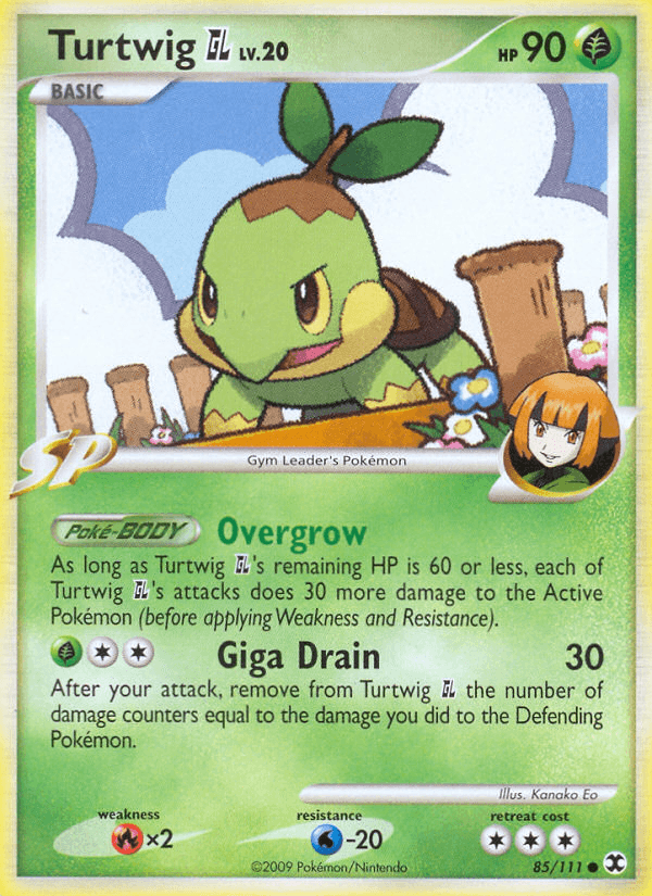 Turtwig GL (85/111) [Platinum: Rising Rivals] - Doe's Cards