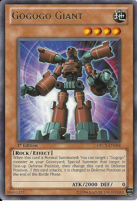 Gogogo Giant [ORCS-EN004] Rare - Doe's Cards