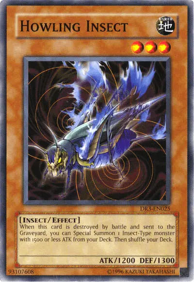 Howling Insect [DR3-EN025] Common - Doe's Cards