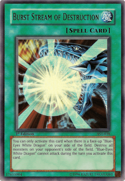 Burst Stream of Destruction [AST-038] Ultra Rare - Doe's Cards