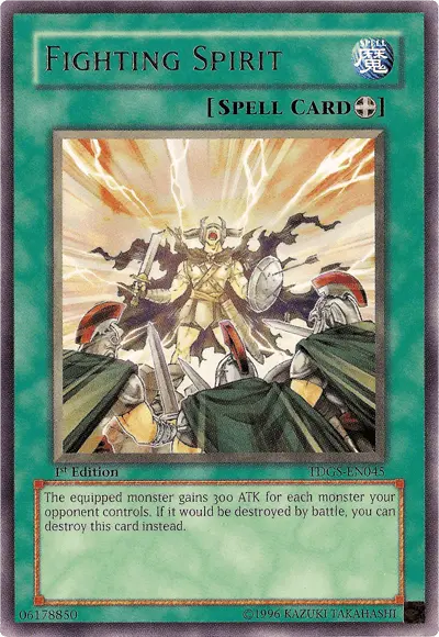 Fighting Spirit [TDGS-EN045] Rare - Doe's Cards